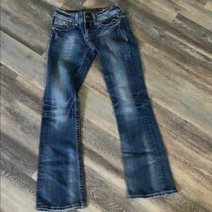 Miss Me Dark Blue Boot Cut Jeans